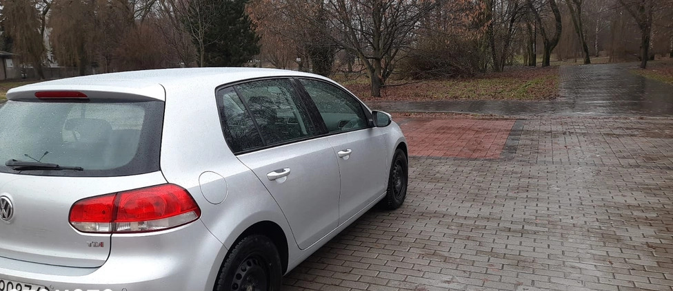 Volkswagen Golf cena 24500 przebieg: 116372, rok produkcji 2010 z Pabianice małe 232